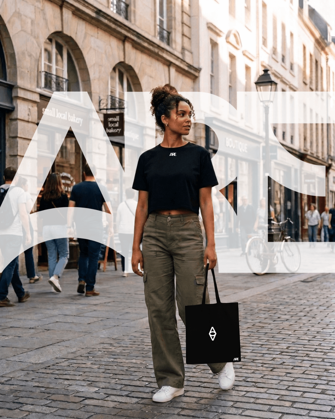 Cropped Oversized